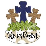 ABL He Is Risen 3 Crosses