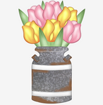 WHD Farmhouse Tulip Bouquet