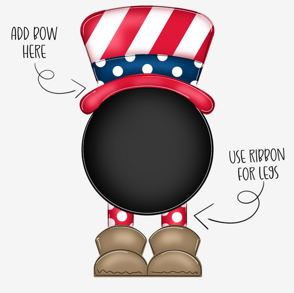 WHD Uncle Sam Ribbon Feet