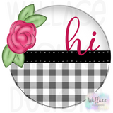 WHD Rose Farmhouse Round