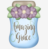 WHD Amazing Grace Fancy Mason Jar