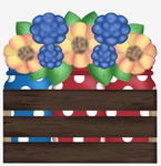 WHD Floral Crate Bouquet