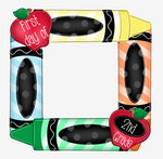 WHD Back To School Crayon Frame