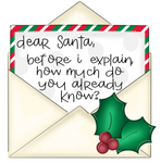 WHD Dear Santa Envelope