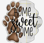 WHD Home Sweet Home Pawprints