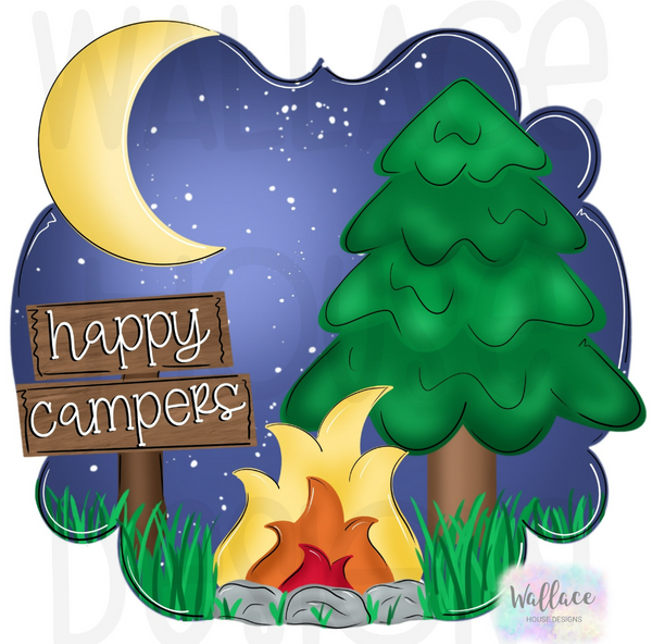 WHD Happy Campers Frame