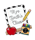 PCD Teacher Sign With Apple