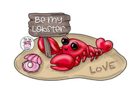 PCD Valentine Lobster