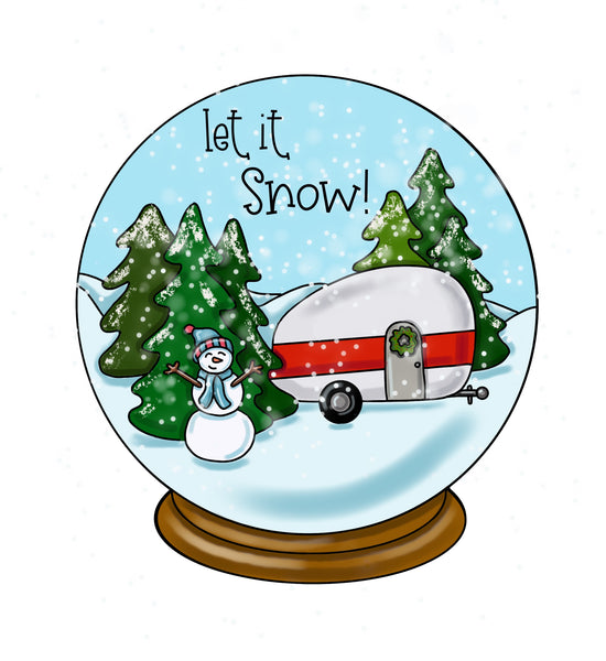 PCD Snow Globe Winter