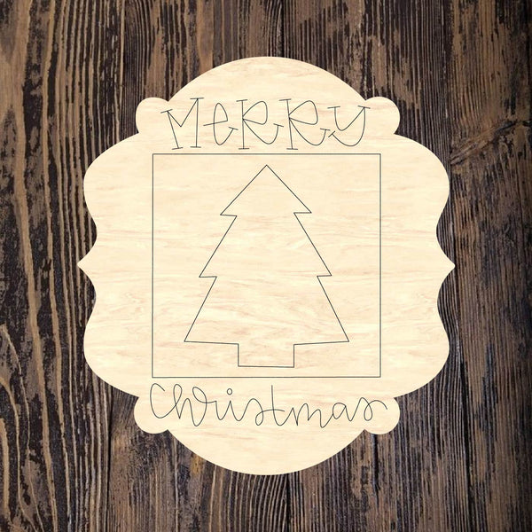 ASH Christmas Tree Plaque