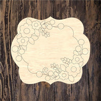 ASH Floral Plaque