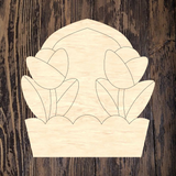 ASH He Is Risen Floral Plaque