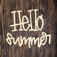 ASH Hello Summer Plaque 1