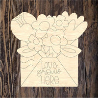 ASH Love Grows Here Envelope