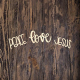 ASH Peace Love Jesus