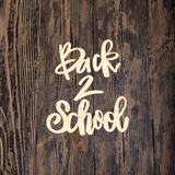BBS Back To School Plaque