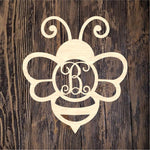 Bee Single Letter Monogram
