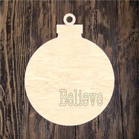 Believe Ornament 2