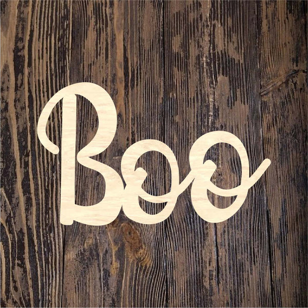 "Boo" in Gladysta Font
