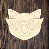 Cat With Glasses 1