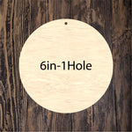 Circle-Round 6in 1 Hole - Set of 25