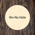 Flash Sale Set of 12 Circle-Round 9in No Holes