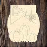 CRG Fall Pumpkin Plaque