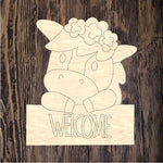 CRG Floral Horse Welcome