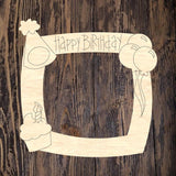 CRG Happy Birthday Frame 1 Cutout