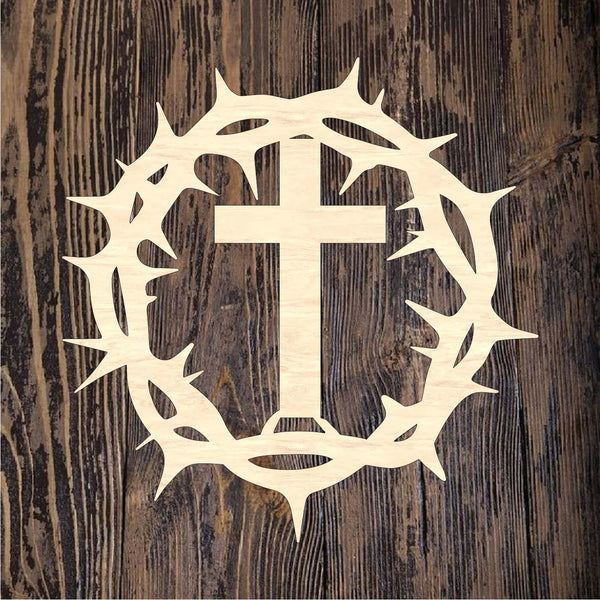 Crown of Thorns Cross 1