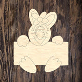 HCD Easter Bunny Plaque