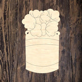 HCD Farmhouse Cotton Milk Can