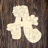 HCD Farmhouse Monogram Letter A