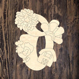 HCD Farmhouse Letter Monogram Letter O