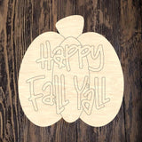 HCD Happy Fall Yall Pumpkin