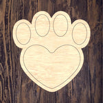 Heart Paw 1