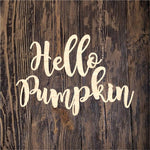 Hello Pumpkin 1