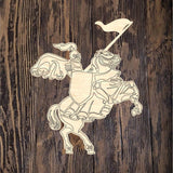 Jousting Knight on Horseback