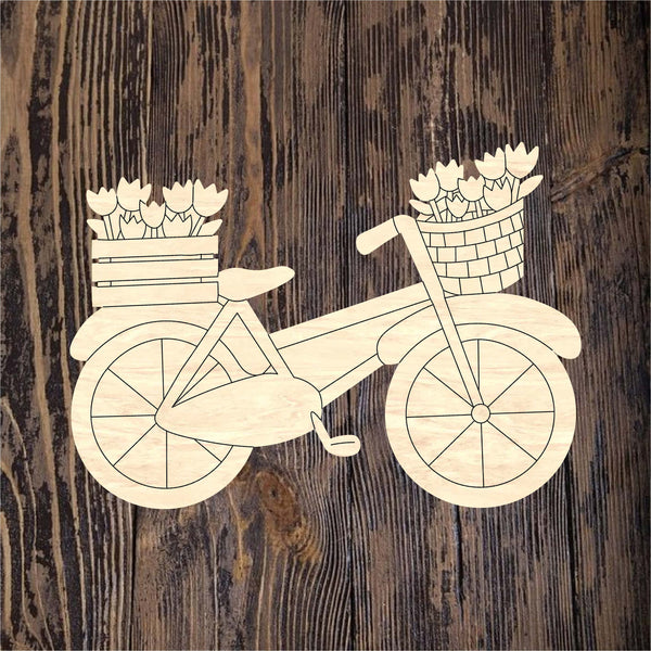 KCP Bicycle With Flowers