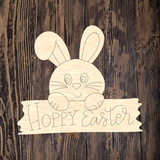 KCP Easter Bunny With Sign