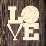 Love Soccer Baseball