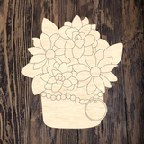 OSD Mason Jar Bouquet