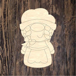 OSD Pilgrim Girl Gnome