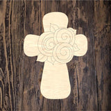 PCD Floral Cross