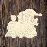 PCD Gingerbread Man Train