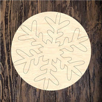 PCD Snowflake Round