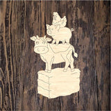 PCD Stacked Farm Animals