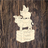 PCD Stacked Farm Animals