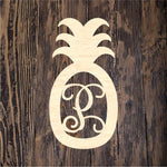 Pineapple Single Letter Monogram