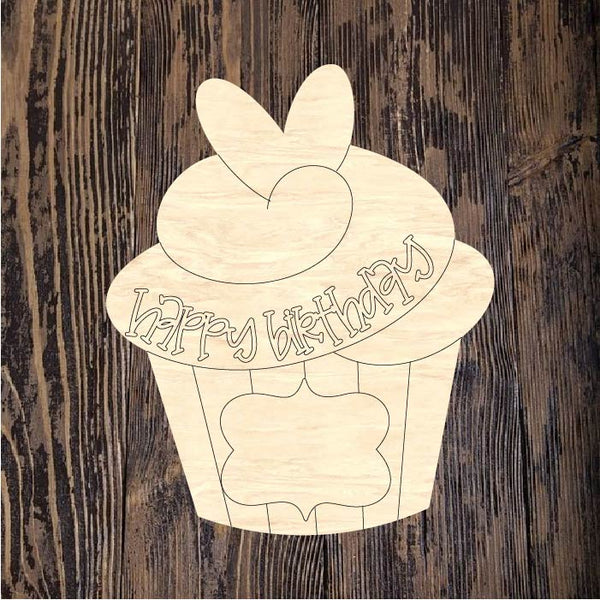 POP Happy Birthday Cupcake